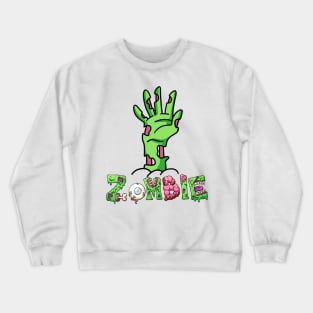 Zombie Hand Crewneck Sweatshirt